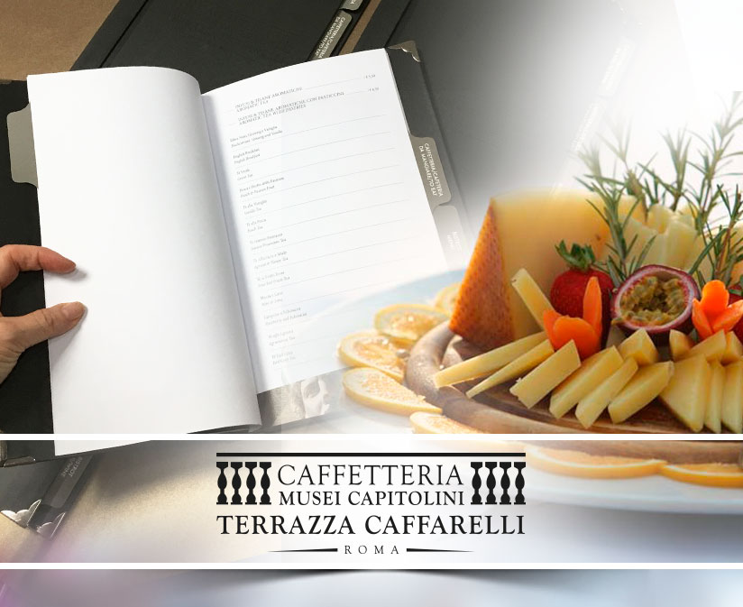 Il nuovo menù Terrazza Caffarelli