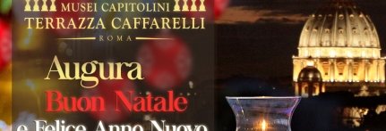 Terrazza Caffarelli fa gli auguri di Buon Natale e felice anno nuovo